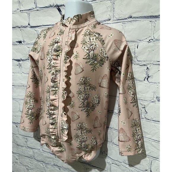 Walnut May Gibbs Prue Long Sleeve Swimsuit –zip Front - 3 Months - Picture 3 of 9